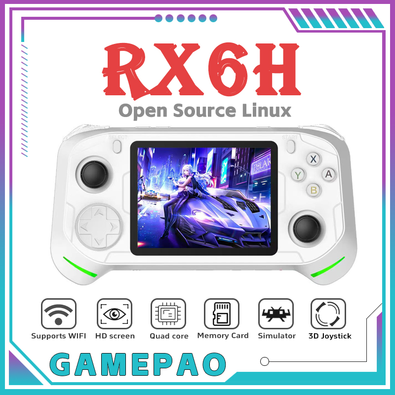 Gaming Console Gta - Open Source RX6H Retro Handheld Videogameconsole
