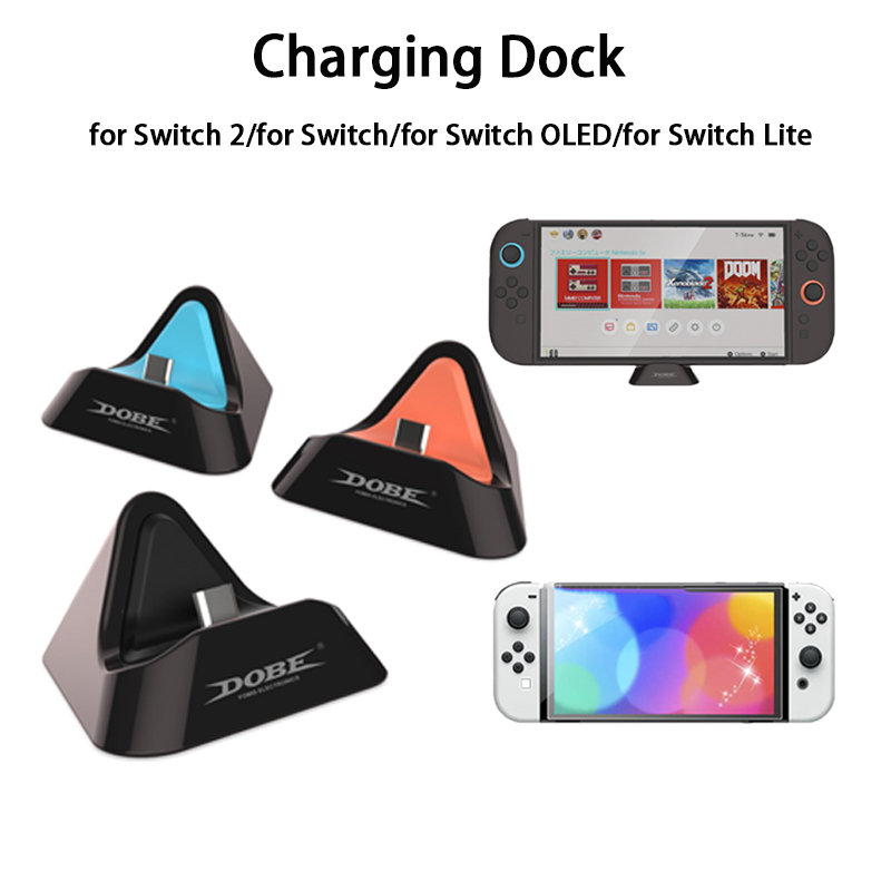 Gaming Console Nintendo Switch 2 - Controller-oplaaddock voor Switch 2/ Switch/ Switch