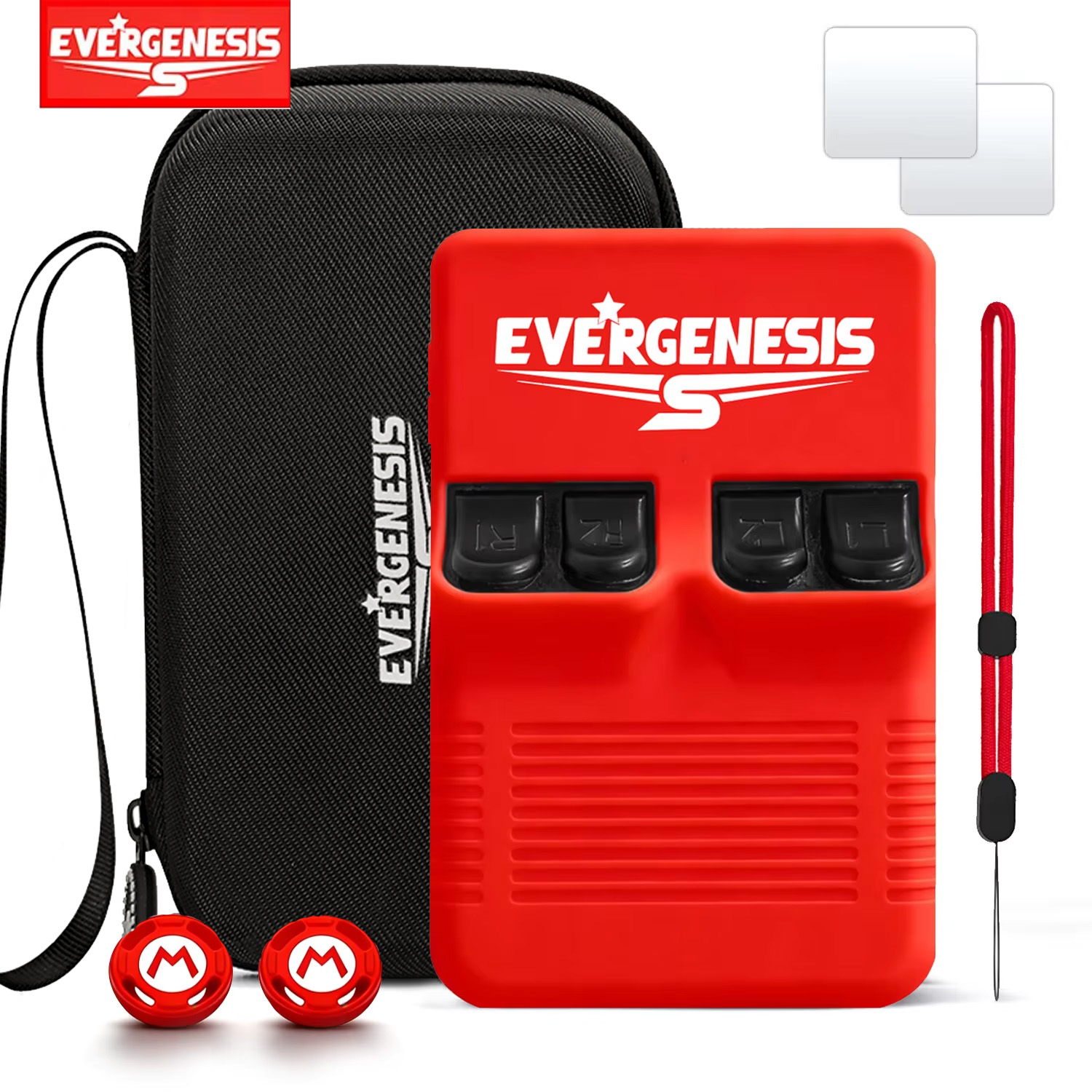 Gaming Console Kit - R36S beschermhoesset voor R36S handheld gameconsole,