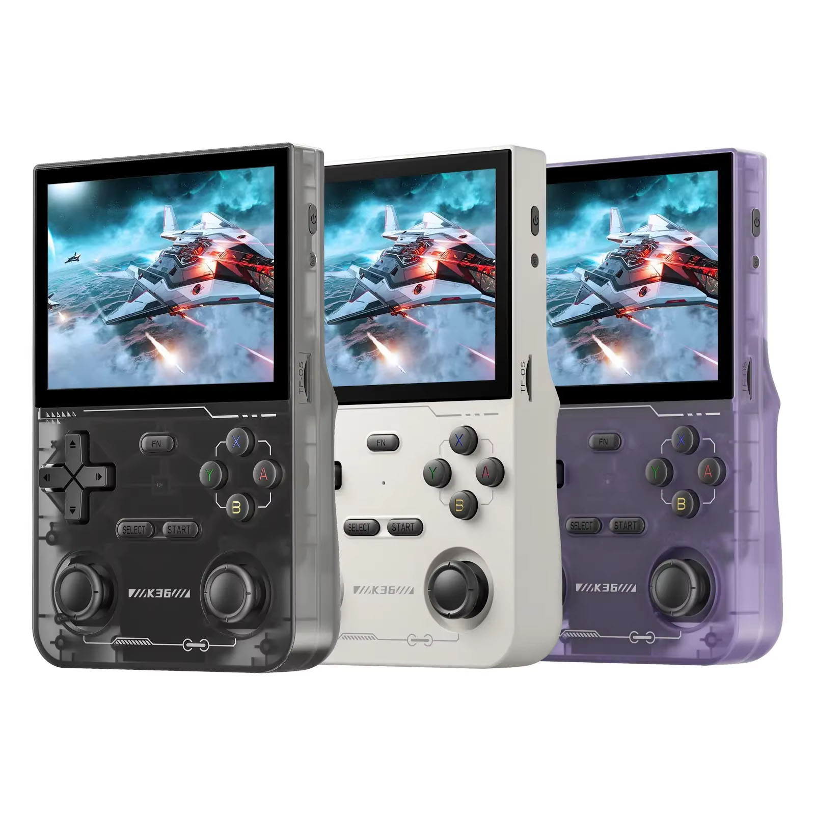 Gaming Console Gta - K36 Retro Handheld Videogameconsole 500nit 3,5