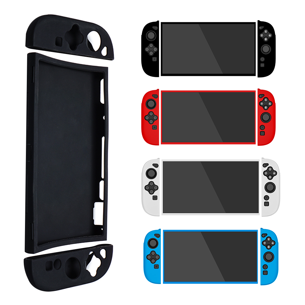 Gaming Console Nintendo Switch 2 - Gesplitste zachte siliconen hoes rubberen hoes