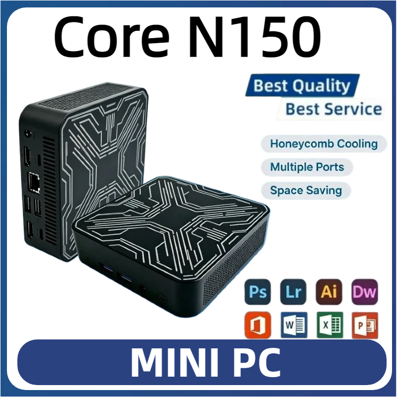 Gaming Console Mini - 2026 Nieuwe Mini PC Draagbare Intel