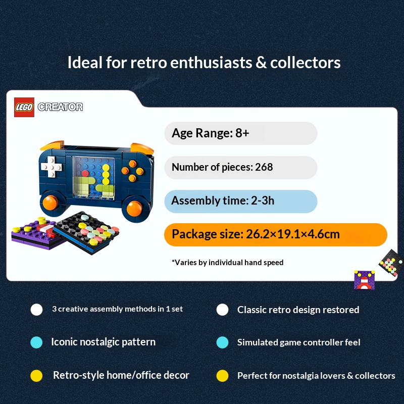 LEGO Creator 3-in-1 Bouwstenen - Gaming Console Kit recensie en prijs