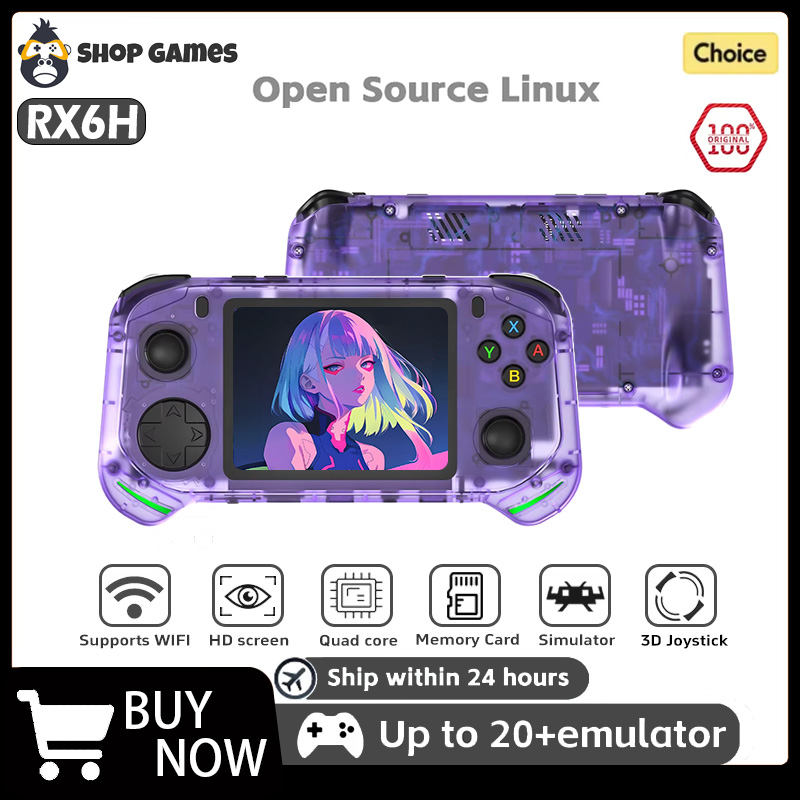 RX6H Retro Handheld Game Conso - Gaming Console Gta recensie en prijs