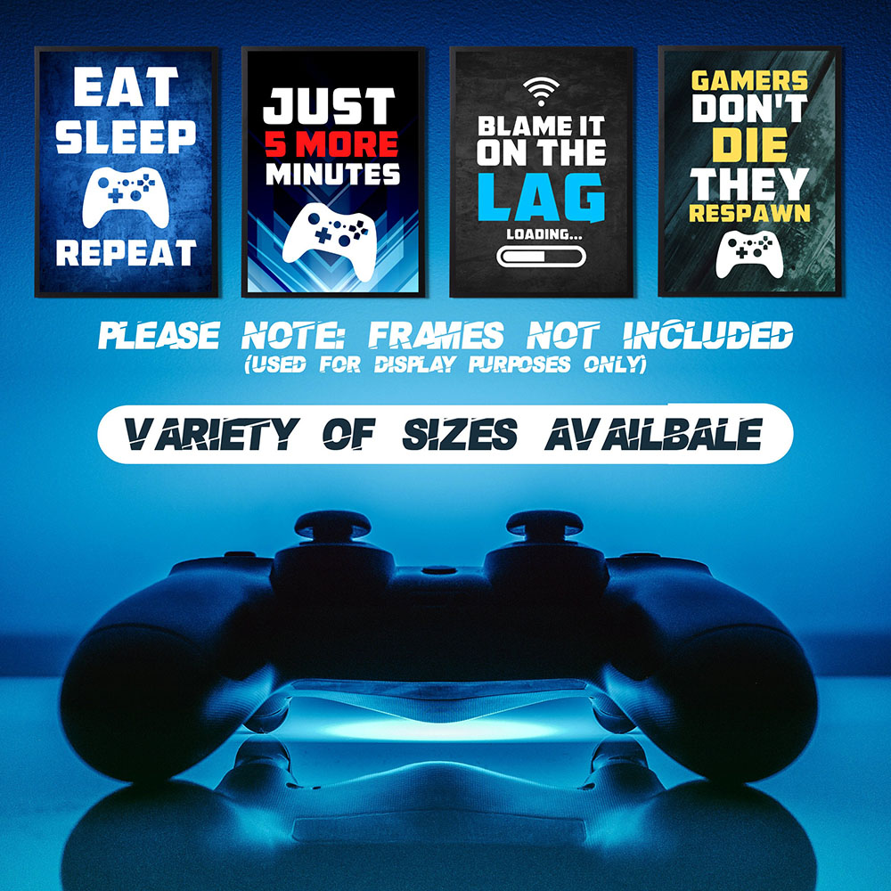 Gaming Quotes Art Schilderen C - Gaming Console Picture recensie en prijs