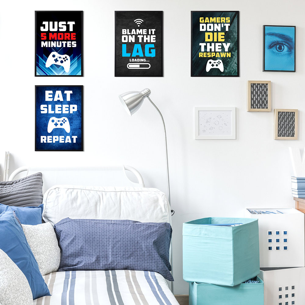 Gaming Quotes Art Schilderen C - Gaming Console Picture recensie en prijs