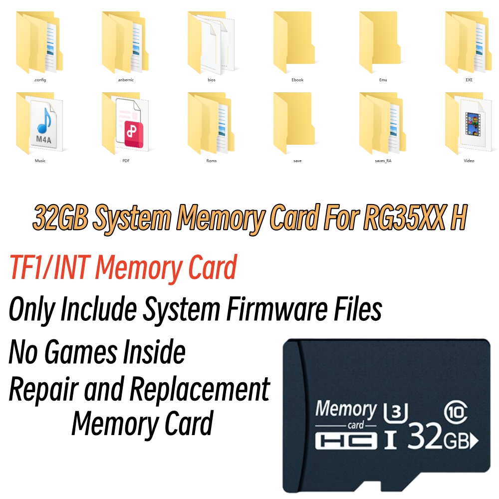 32GB TF1 Geheugenkaart Voor RG - Gaming Console Kit recensie en prijs