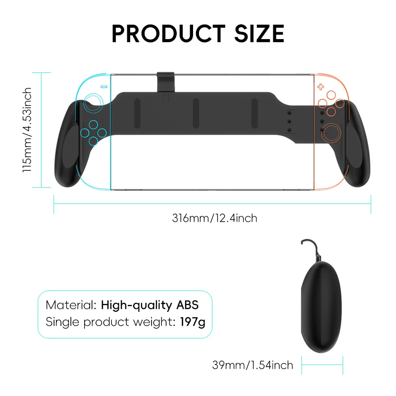 DATA FROG Ergonomische antisli - Gaming Console Nintendo Switch 2 recensie en prijs