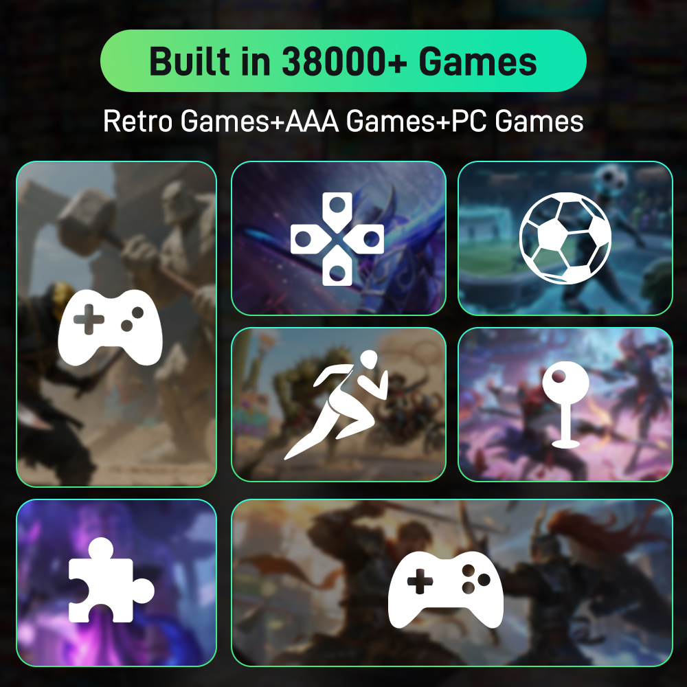 Playnite & Retrobat 500GB Game - Gaming Console Driving recensie en prijs