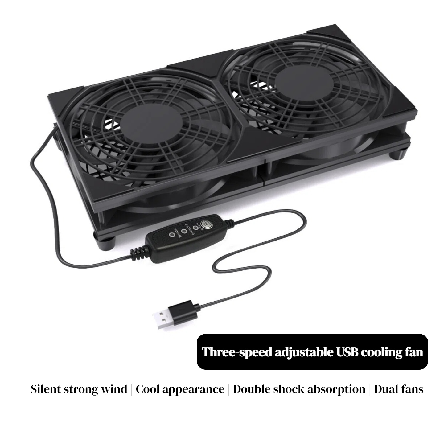 Dubbele USB-koelventilator met - Gaming Console Controller recensie en prijs