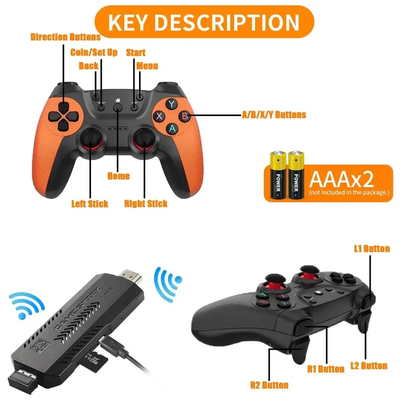 X2 Ultra Pro Retro Game Stick  - Gaming Console Mini recensie en prijs