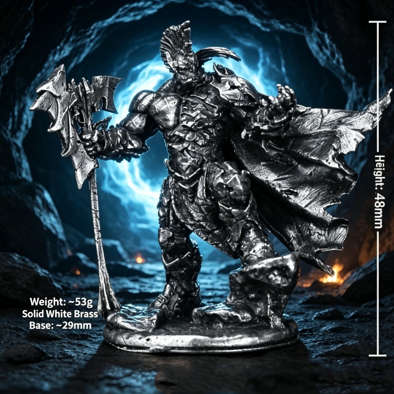 Orc Warrior miniatuur metalen  - Gaming Console Mini recensie en prijs