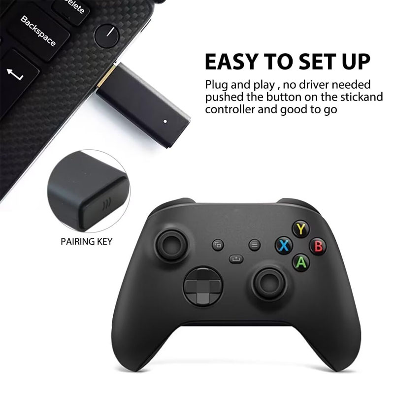 Draadloze adapter USB-ontvange - Microsoft Controller Xbox Wireless recensie en prijs