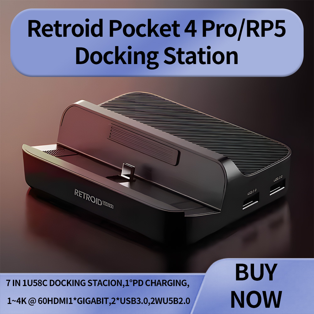 Retroid Pocket 5 Dockingstatio - Gaming Console Mini recensie en prijs