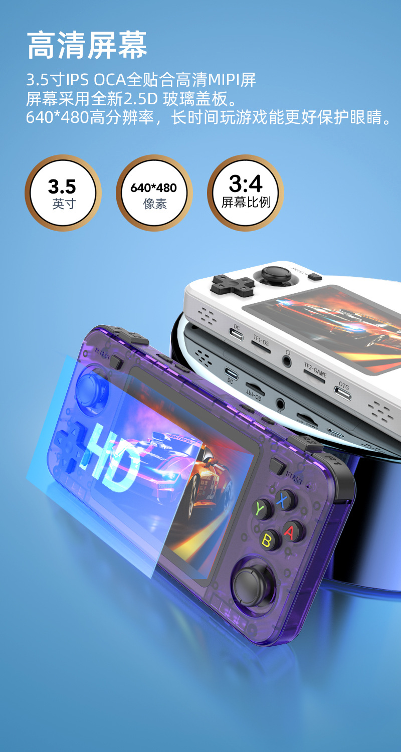 Nieuwe R36H Retro Handheld Con - Gaming Console Gta recensie en prijs